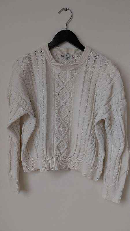 Tommy Hilfiger - Hvid Sweater