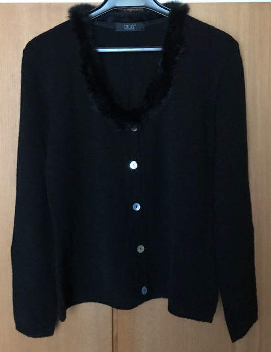 Choise cardigan m. pelskant