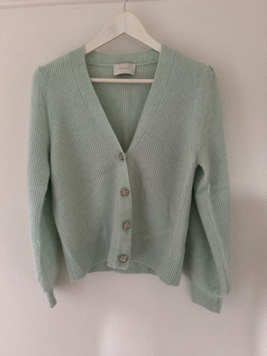 Neo Noir strik cardigan