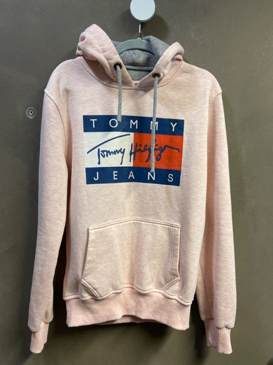 Tommy Hilfiger lyserød hoodie