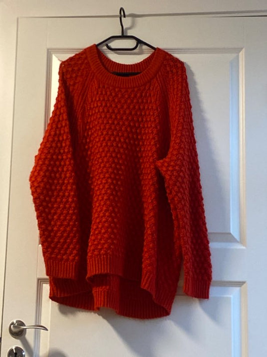 Rød sweater