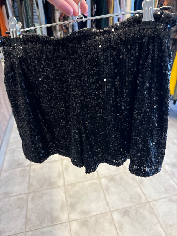 Sequin shorts